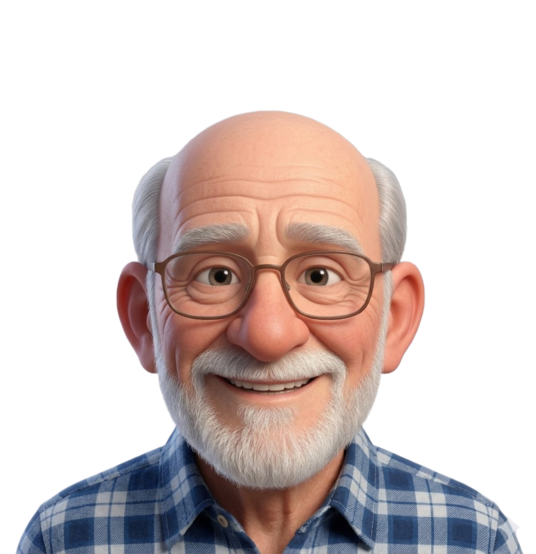 Portrait of Mark, a 67-year-old finance professional and the book's first user persona