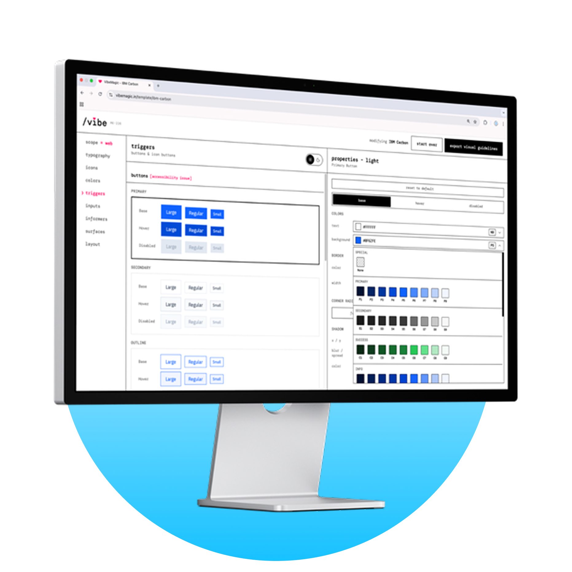 VibeMagic — design system to AI skill converter